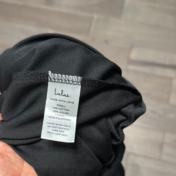 Lulu's Black Lace Fit and Flare Mini Dress - Picture 10 of 11